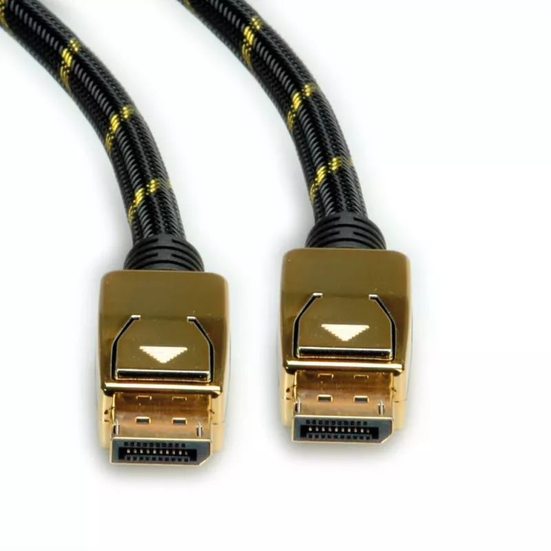 Cavo DisplayPort ROLINE 11.04.5920 1 m nero - oro (11.04.5920)