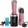Cecotec Power Titanium 350 EasyGo frullatore a bicchiere, 350 W, 2 bicchieri da 600 ml, nero