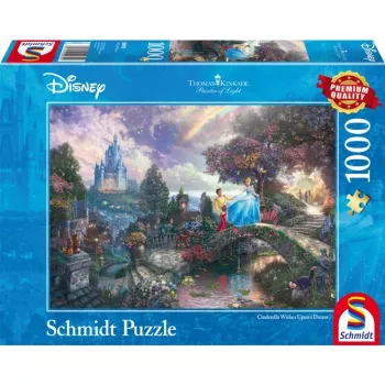 Puzzle Schmidt Spiele Disney Cinderella, 1000 pezzi, larghezza 693 mm
