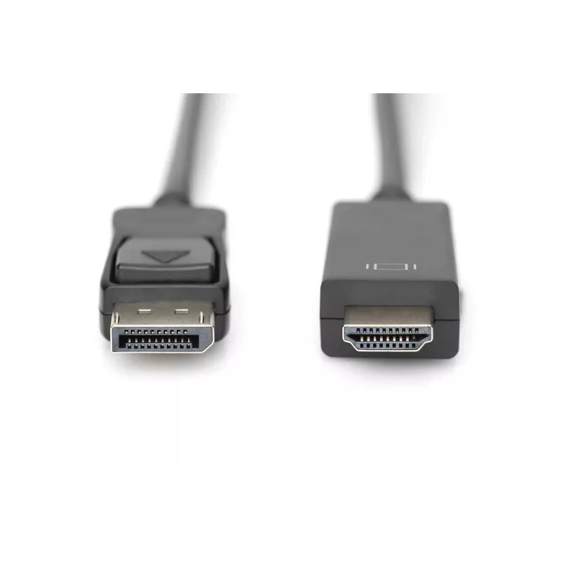 Cavo adattatore DisplayPort 1.2 con blocco 4K 60Hz UHD Type DP/HDMI A M/M nero 2 m