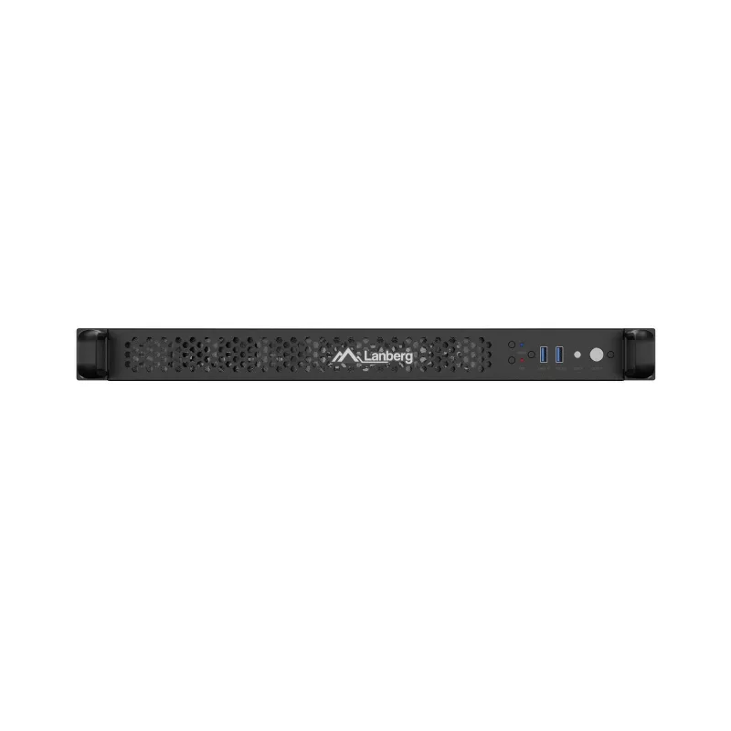 Case rack Lanberg SC01-6501-12B 1U nero 8 ventole HDD SSD