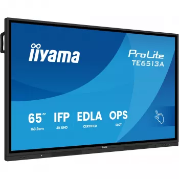 iiyama TE6513A-B1AG Signage Display interattivo piatto 163,8 cm (64,5