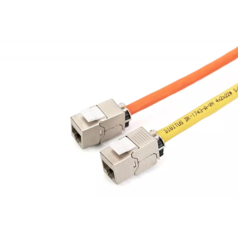 Modulo Keystone Digitus CAT 6A, schermato, con gestione cavi intelligente
