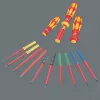 Set di cacciaviti Wera Kraftform Kompakt VDE 60 iS isolato 50 mm — set di precisione isolato elettricamente