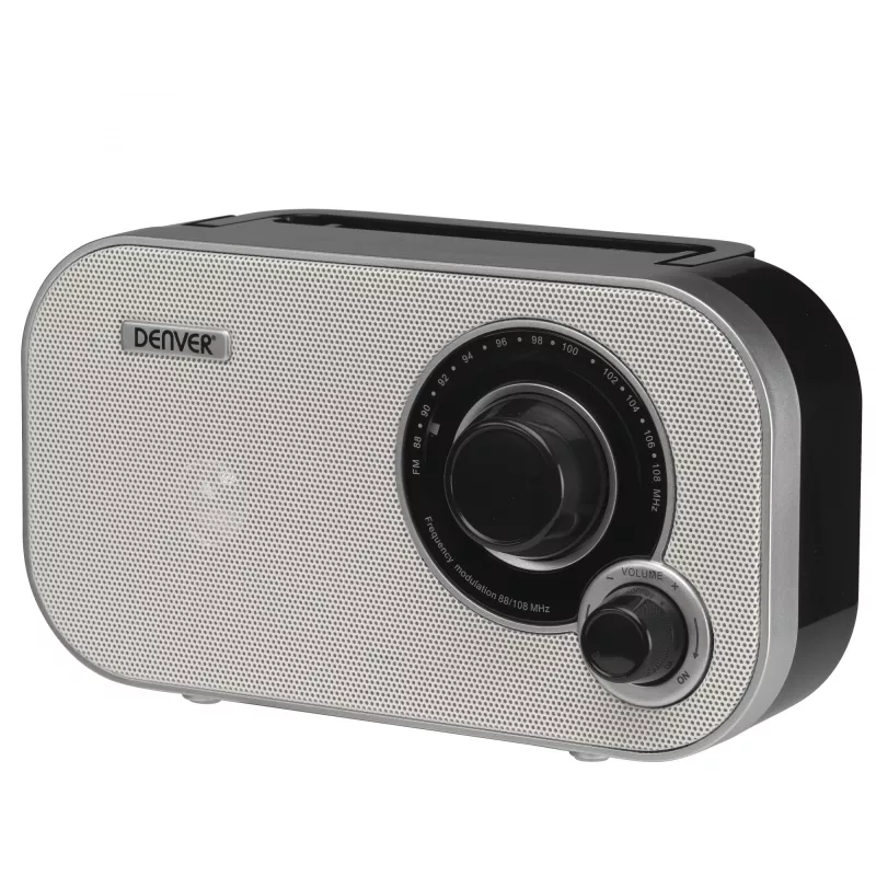 DENVER TR-51WHITE radio personale nero bianco