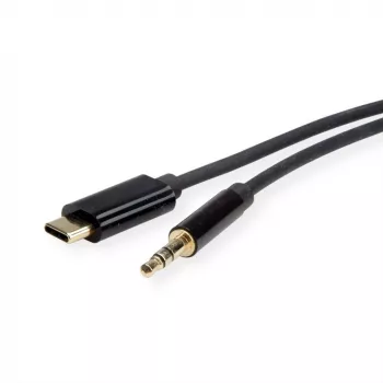 ROLINE adattatore USB-C a jack audio - USB-C maschio reversibile a mini jack stereo maschio