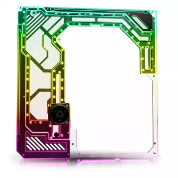 Pannello laterale case Singularity Spectre 4 Aevum Dual Loop pannello laterale acrilico trasparente nero