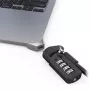 Compulocks Ledge adattatore per MacBook Air 15 pollici M2 M3 cavo di sicurezza a combinazione argento