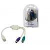 Adattatore LogiLink USB - 2x PS/2 AU0004A