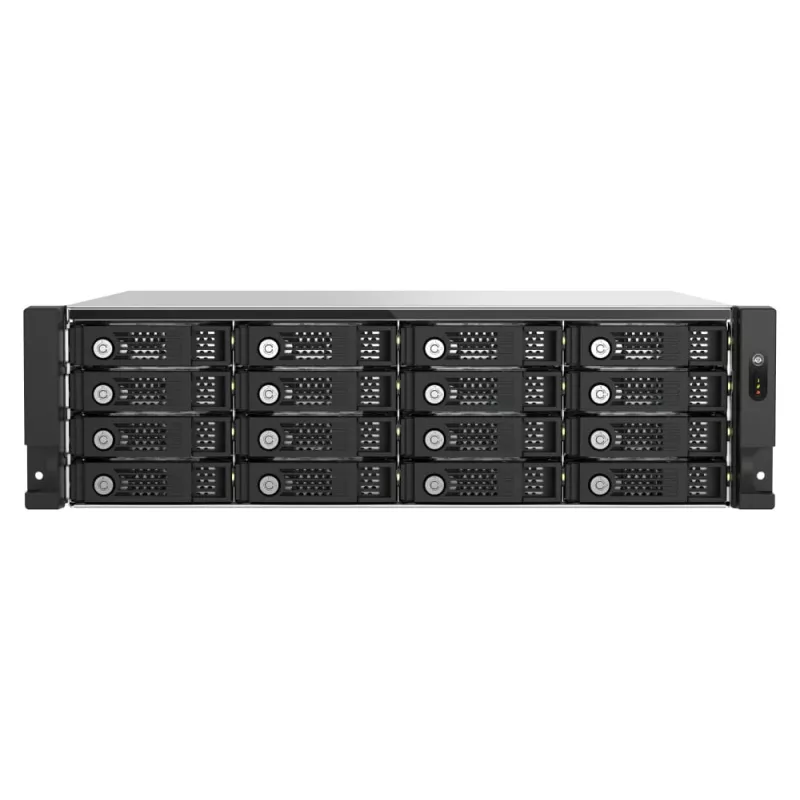 QNAP - TL-R1600PES-RP - Array di dischi - 16 vani (SATA-600 / SAS-3) SAS 12Gb/s (esterno) installabile a rack 2U