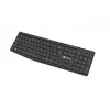 Natec Squid NZB-1989 Kit tastiera e mouse wireless, layout US, nero