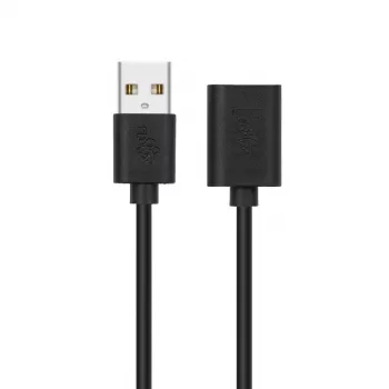Cavo prolunga USB AM-AF 1,8 m nero