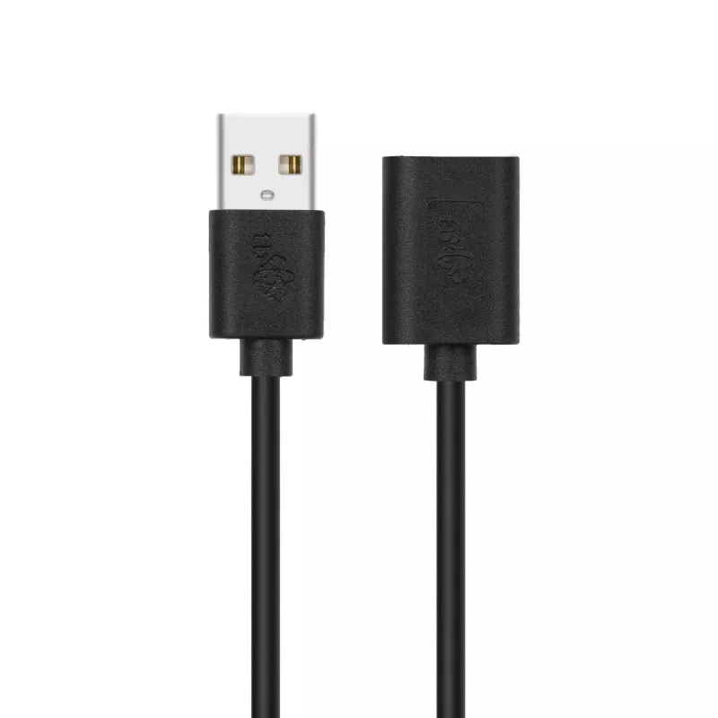 Cavo prolunga USB AM-AF 1,8 m nero