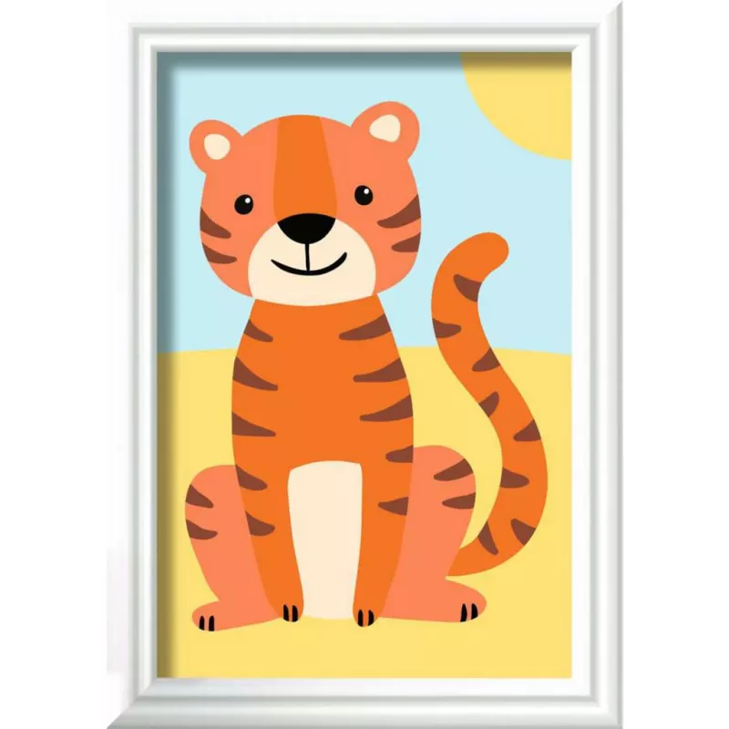 CreArt – Piccola tigre, pittura