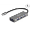 Hub USB DeLOCK 63173 Type-C 5000 Mbit/s nero