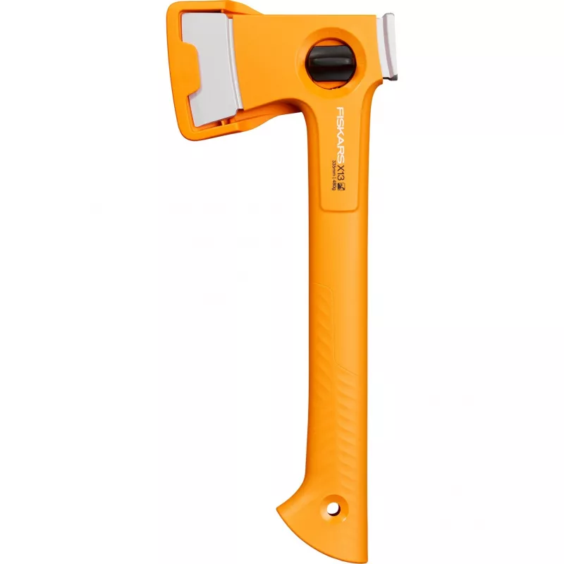 Ascia singola Fiskars 1069101, testa in acciaio, lunghezza 330 mm, arancione