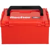 Toolbox FISCHER L-BOXX FLB 238 vuota, rossa/nera, custodia modulare per il deposito