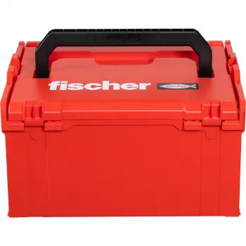 Toolbox FISCHER L-BOXX FLB 238 vuota, rossa/nera, custodia modulare per il deposito