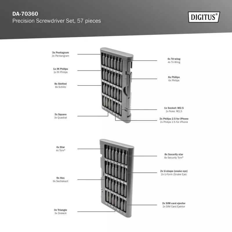 Set di cacciaviti DA-70360