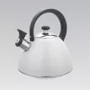 Maestro MR-1302-WG bollitore con fischietto per fornello, 2,5 l, bianco