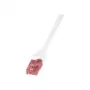 LogiLink Cavo patch CAT6 UTP PIMF AWG 1 m bianco (CQ2031U)