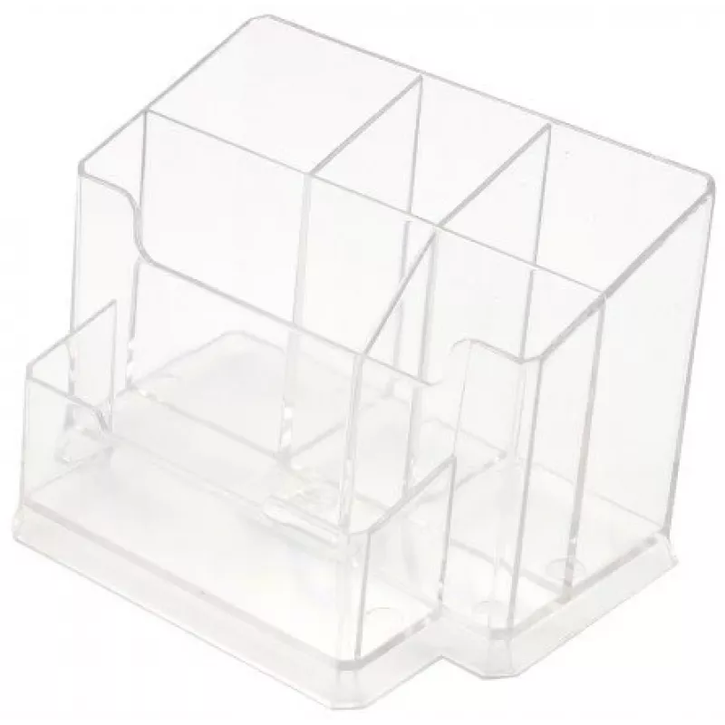 Astuccio portapenne Forpus, trasparente, vuoto, scomparto 6 1005-016