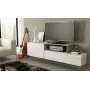 Mobile TV Cama SIGMA 3 180 bianco/bianco lucido + rovere Sonoma