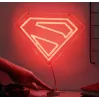 Luce neon LED da parete Paladone Superman PP14478SMTVN, targa da parete decorativa