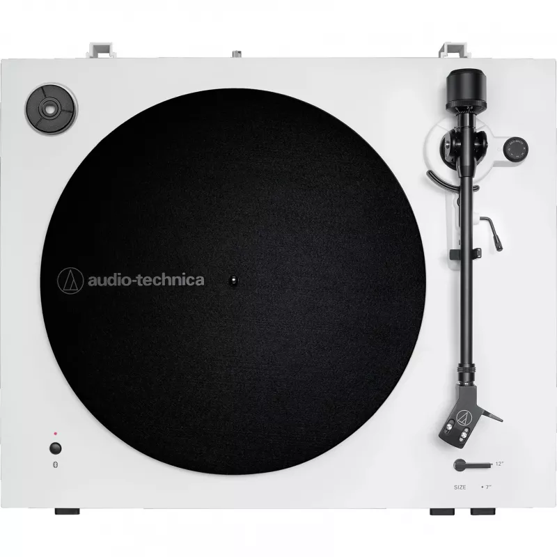 Audio-Technica giradischi a trasmissione a cinghia automatica AT-LP3XBTWH trasmissione a cinghia, bianco