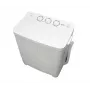 Lavatrice semiautomatica Ravanson XPB-700 — a carica dall'alto, capacità 4 kg, centrifuga 1400 giri/min, bianco