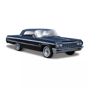 Modellino composito Chevrolet Impala 1964 1/24 blu