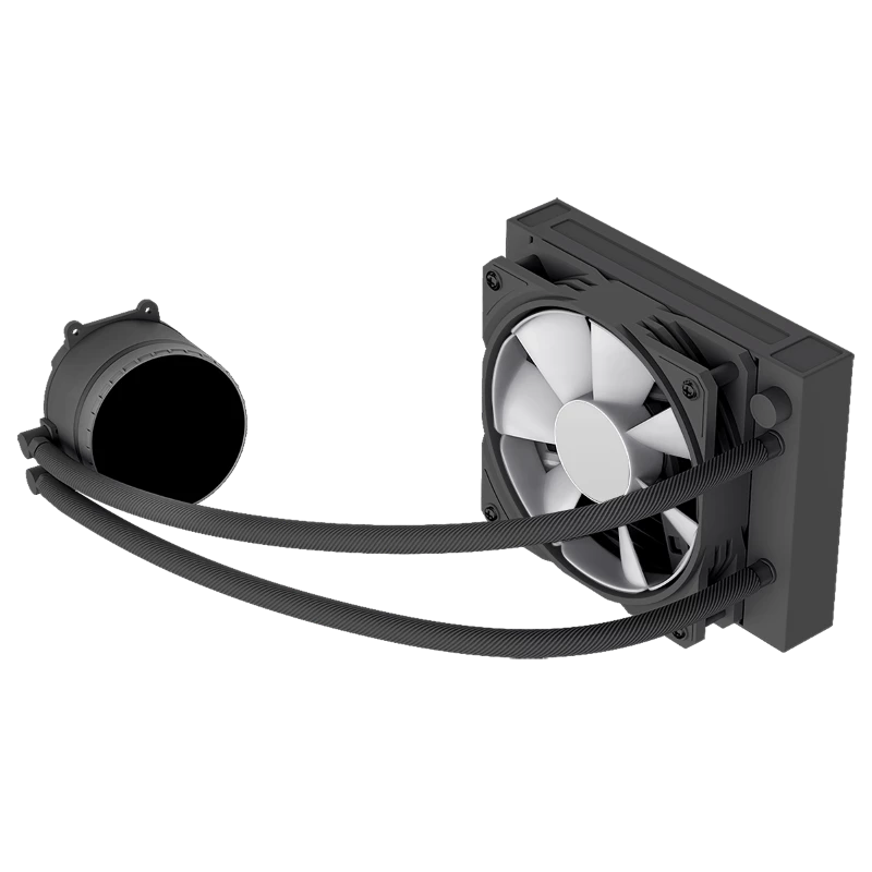 Gamemax | Dissipatore a liquido per CPU | ICEBURG 120 | nero