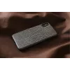 Custodia per cellulare man and wood per iPhone X/XS — custodia Carbalho nera