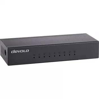 Switch Ethernet devolo 8 porte 8x Gigabit Ethernet