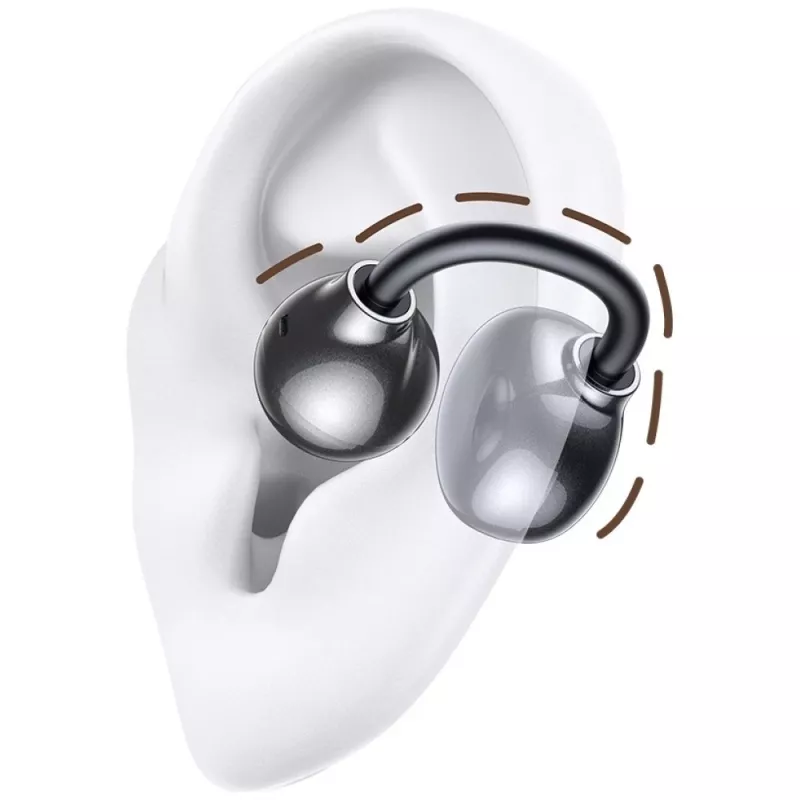 Cuffie Bluetooth R02 Clip-on grigie