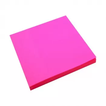Note adesive Forpus, neon, 75x75 mm, rosa (1x80)