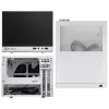 SilverStone SUGO SG13 - Desktop - Mini-DTX - senza alimentatore (AT / PS/2) - nero, bianco - USB/Audio (SST-SG13WB-Q)