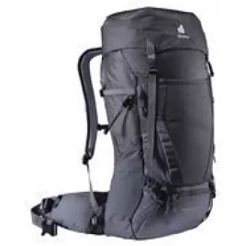 Zaino DEUTER Futura Air Trek 45 L — zaino da alpinismo unisex, 45 L (estensibile a 55 L), 2 kg, top loader, nero