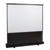 Schermo per proiezione MACLEAN MC-211 portatile 100 pollici (4:3) a supporto libero a sollevamento manuale, superficie immagine 200 × 150 cm