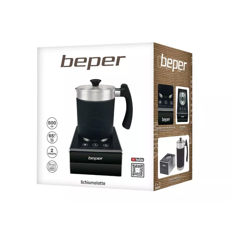 Griglia elettrica Beper BB.200 — superficie antiaderente, design compatto