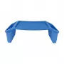 Tavolino da letto / vassoio blu