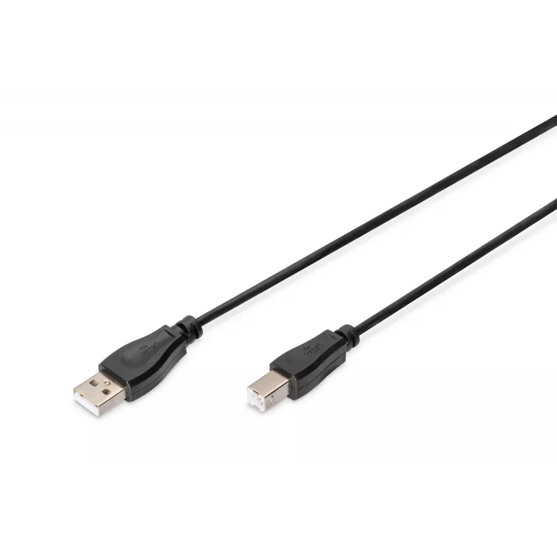 Cavo di collegamento USB Assmann. Type-A - B M/M. 1,8 m. adatto USB 2.0. UL. bl (AK-300102-018-S)