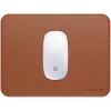 Tappetino per mouse Satechi Premium – tappetino per mouse in pelle vegana (marrone)