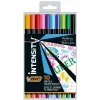 Fineliner BIC INTENSITY FINE BCL multicolore, set 10 colori CEL1011727