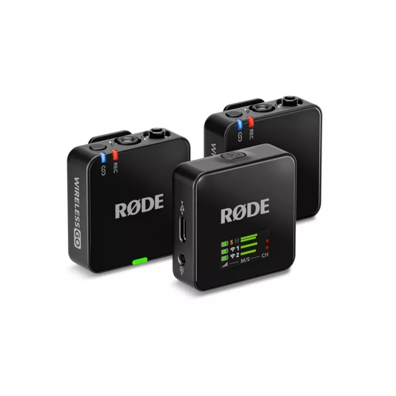 Rode Wireless Go III sistema microfonico wireless compatto di 3ª generazione, nero