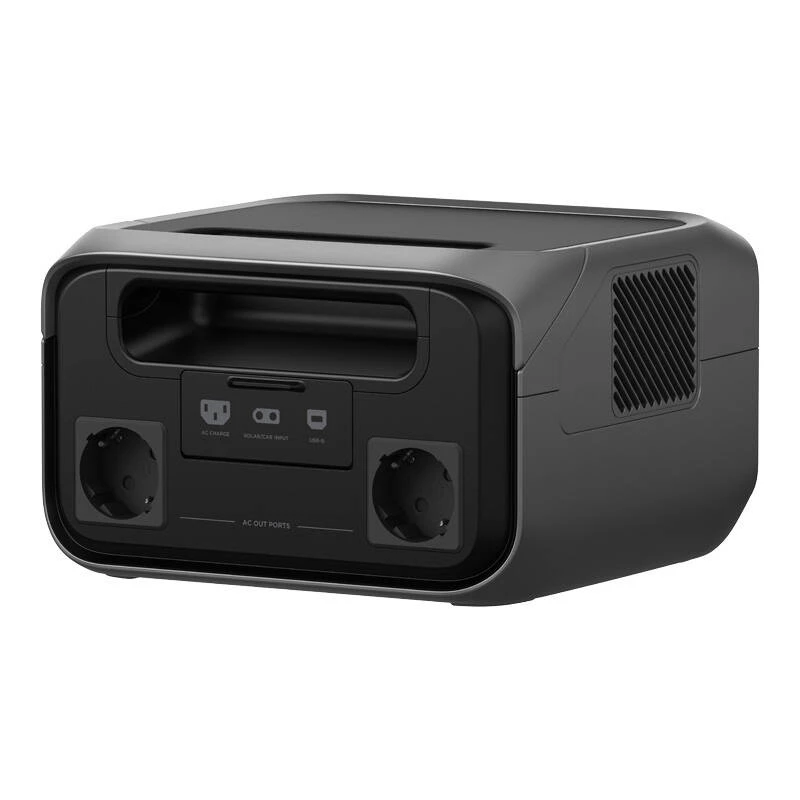 Powerstation portatile EcoFlow River 3 Plus — LiFePO4 286Wh, uscite AC e USB, ricarica solare/accendisigari