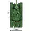 Set di costruzione Cobi KV-2 Seconda guerra mondiale 510 pezzi