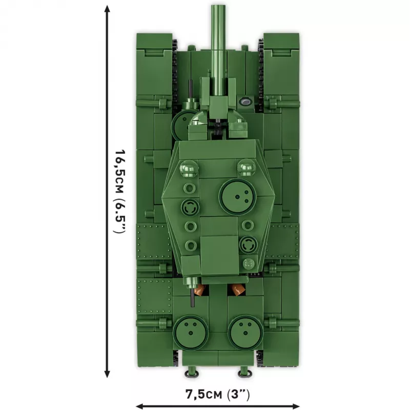 Set di costruzione Cobi KV-2 Seconda guerra mondiale 510 pezzi