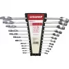 Set di chiavi a forchetta e anello Gedore acciaio inox 12 pz. 6-22 mm