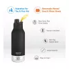 Asobu - Dog Bowl Buddy - borraccia in acciaio inox con 2 ciotole nero